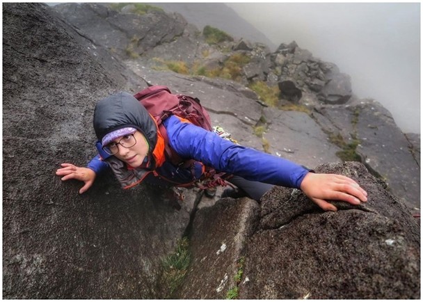 拼盘/女登山家花两个月 攀登83座岩石