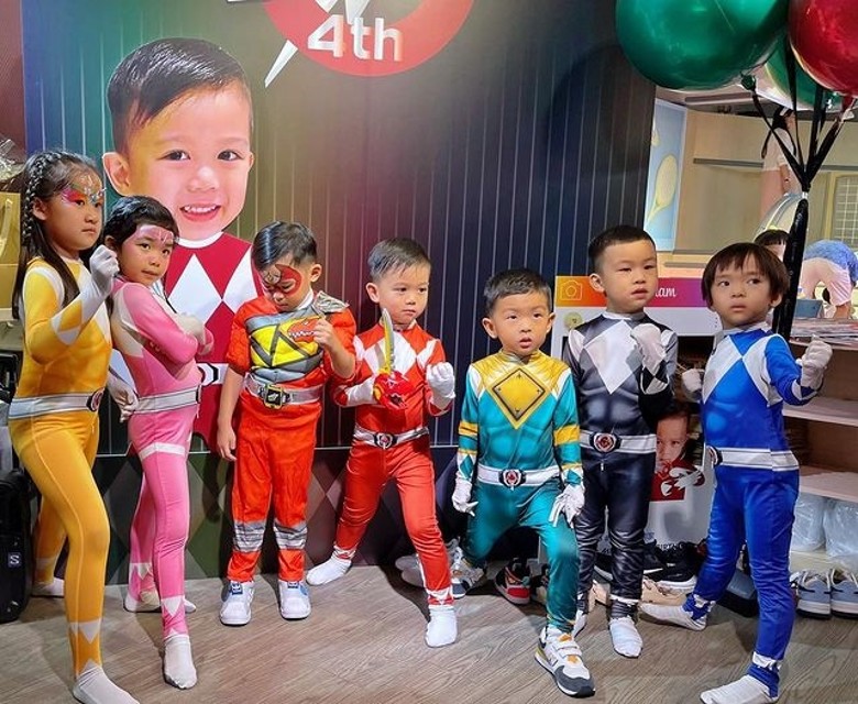 胡杏儿大儿子办生日派对 ‧“胡道八道会”难求全员到齐