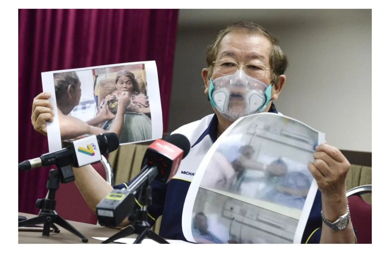 金婚夫妇确诊冠病·夫今随妻离世