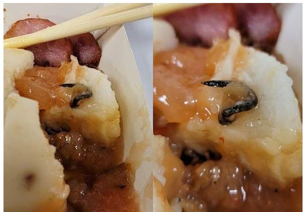 吃碗粿竟藏「生锈大铁钉」 照片吓坏网:吞下去就要见祖先了
