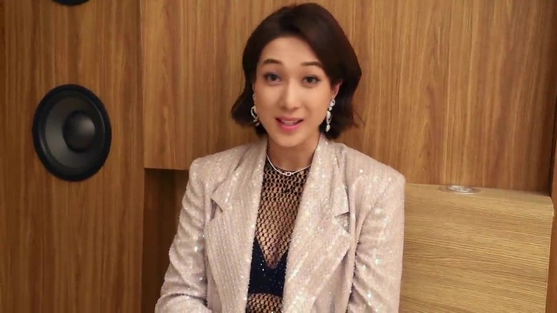 拍片曝早有准备视后感言 锺嘉欣赞老公是万中无一