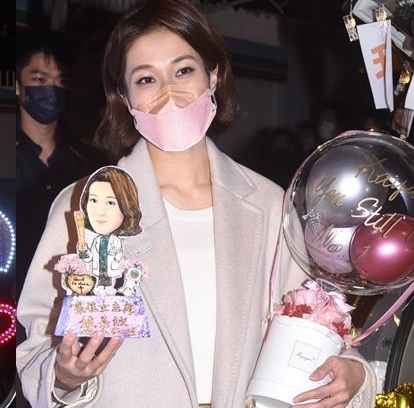 锺嘉欣陪跑10次仍失落视后 自嘲或10年后有机会
