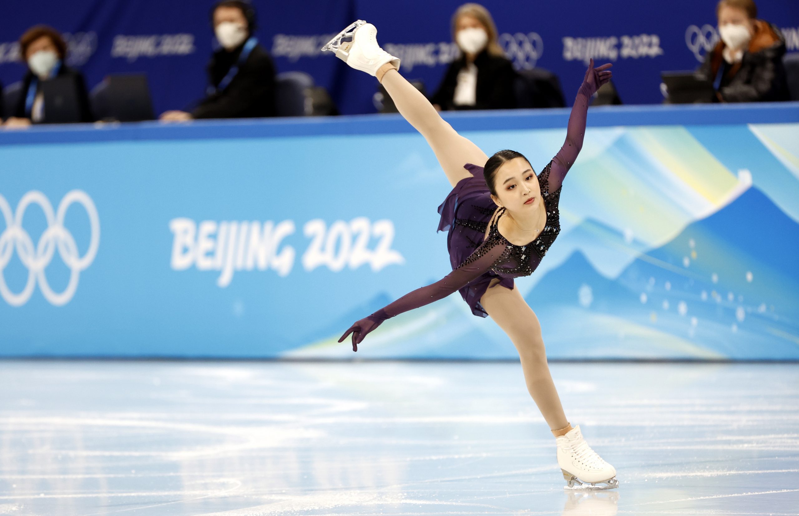 美国出生中国花滑选手奥运失误 网民口诛笔伐遭审查