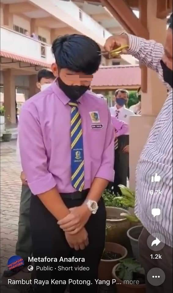 “孩子头发长应请理发师来校剪”·教师反击:你以为你孩子是王?