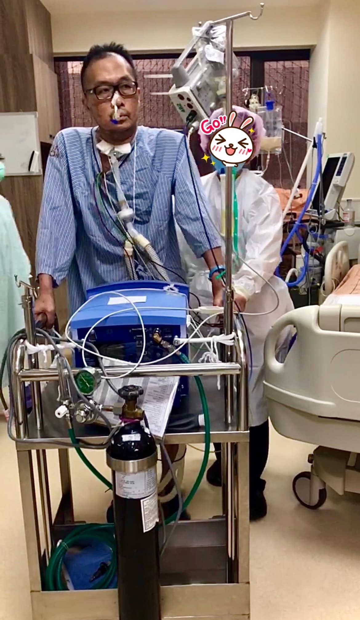 拼盘/名医戴呼吸器2年 终于盼到肺脏移植!“感谢在身后捐出器官的大爱”