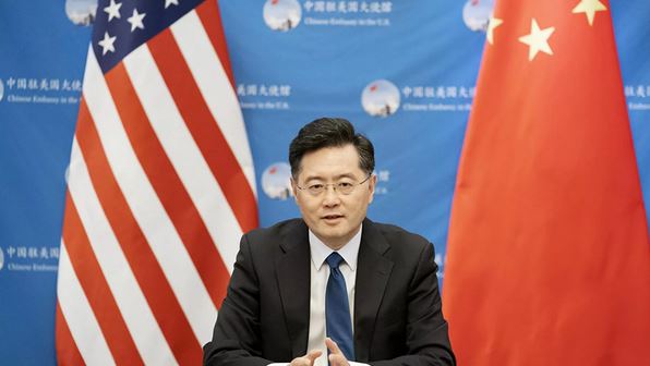 中驻美大使秦刚斥美方 掏空和模糊一中政策 在乌中主权问题上存双重标准