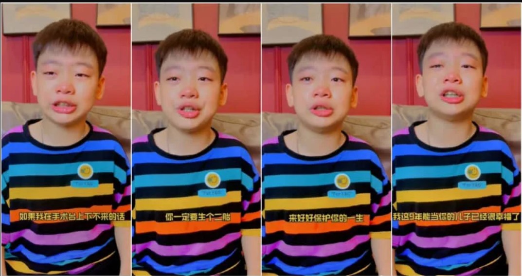 手术前拍片要妈妈生第二胎 9岁脑瘫男孩:这辈子能当你儿已很幸福