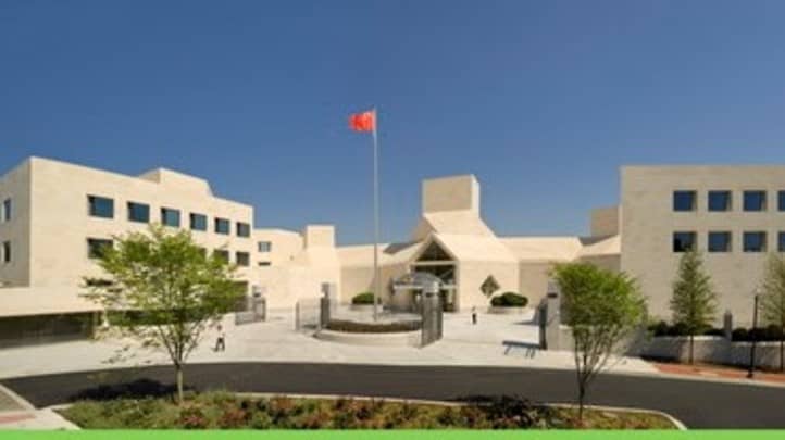 中国驻美大使馆指多次受滋扰 反华势力唆使组织