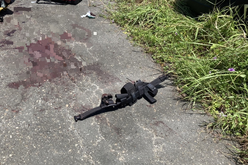 台两警遭割颈放血亡 疑凶夺枪子弹逃逸