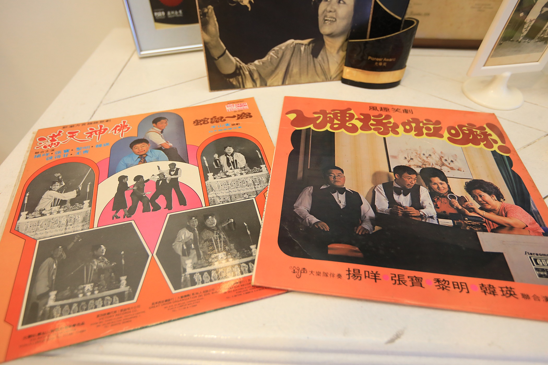 10年前拍好遗照 韩瑛海葬