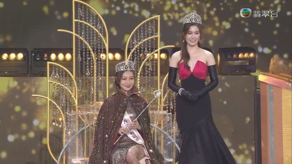 2022香港小姐|学霸不敌星二代 林钰洧摘后冠被狂吐槽