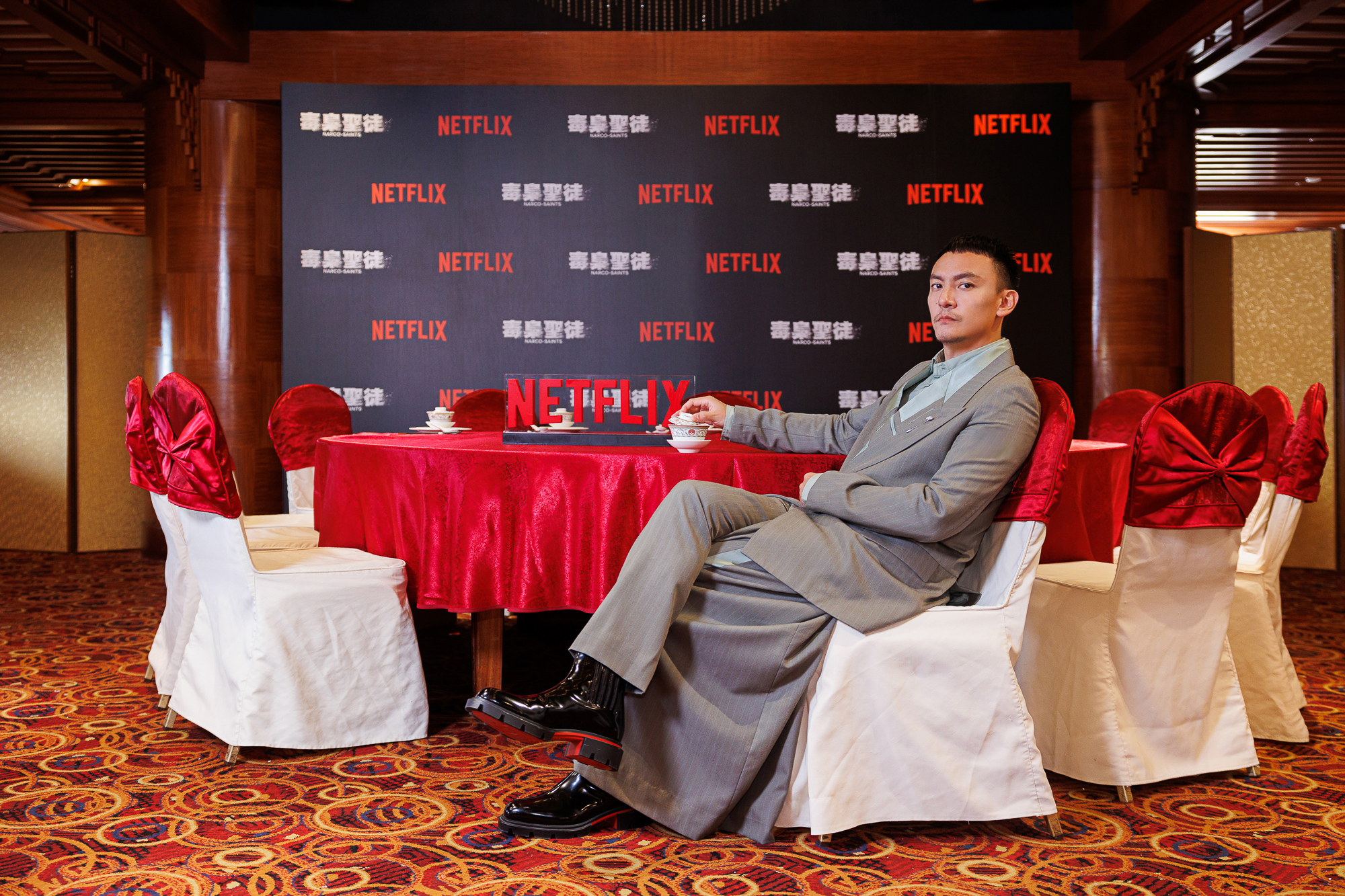 张震《毒枭》耍狠狂飙粗口 刻意讲大马式英语助词