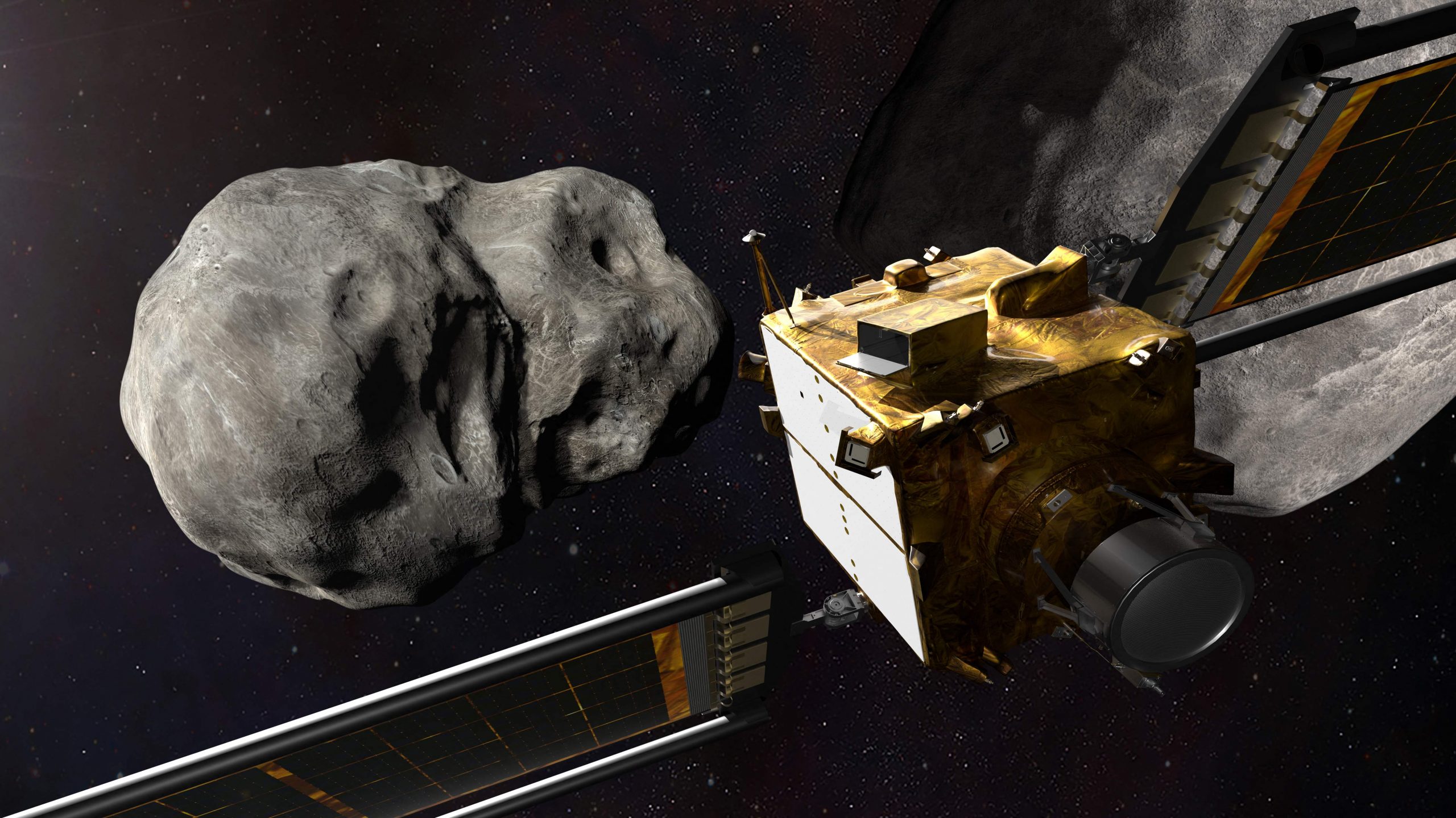 NASA演练“保卫地球” 飞行器撞小行星改变轨道免遭星体撞击
