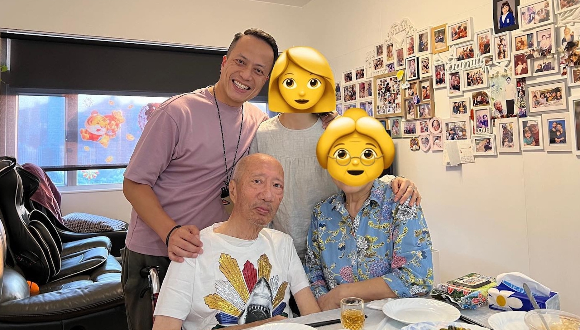 77岁余子明中风积痰严重 儿忧变肺炎急送院