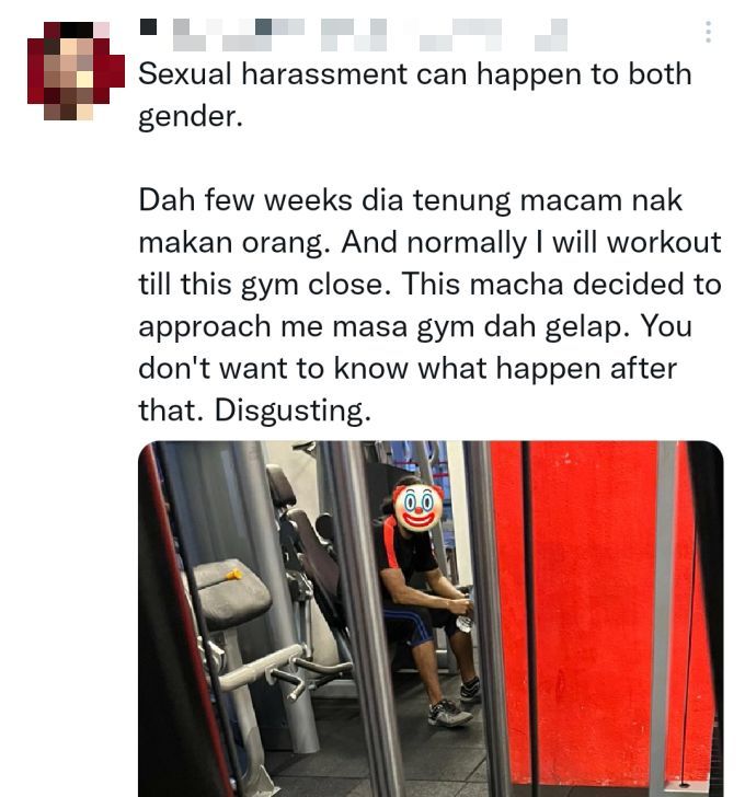 健身时被性骚扰 男子:“我全身颤抖不自在”