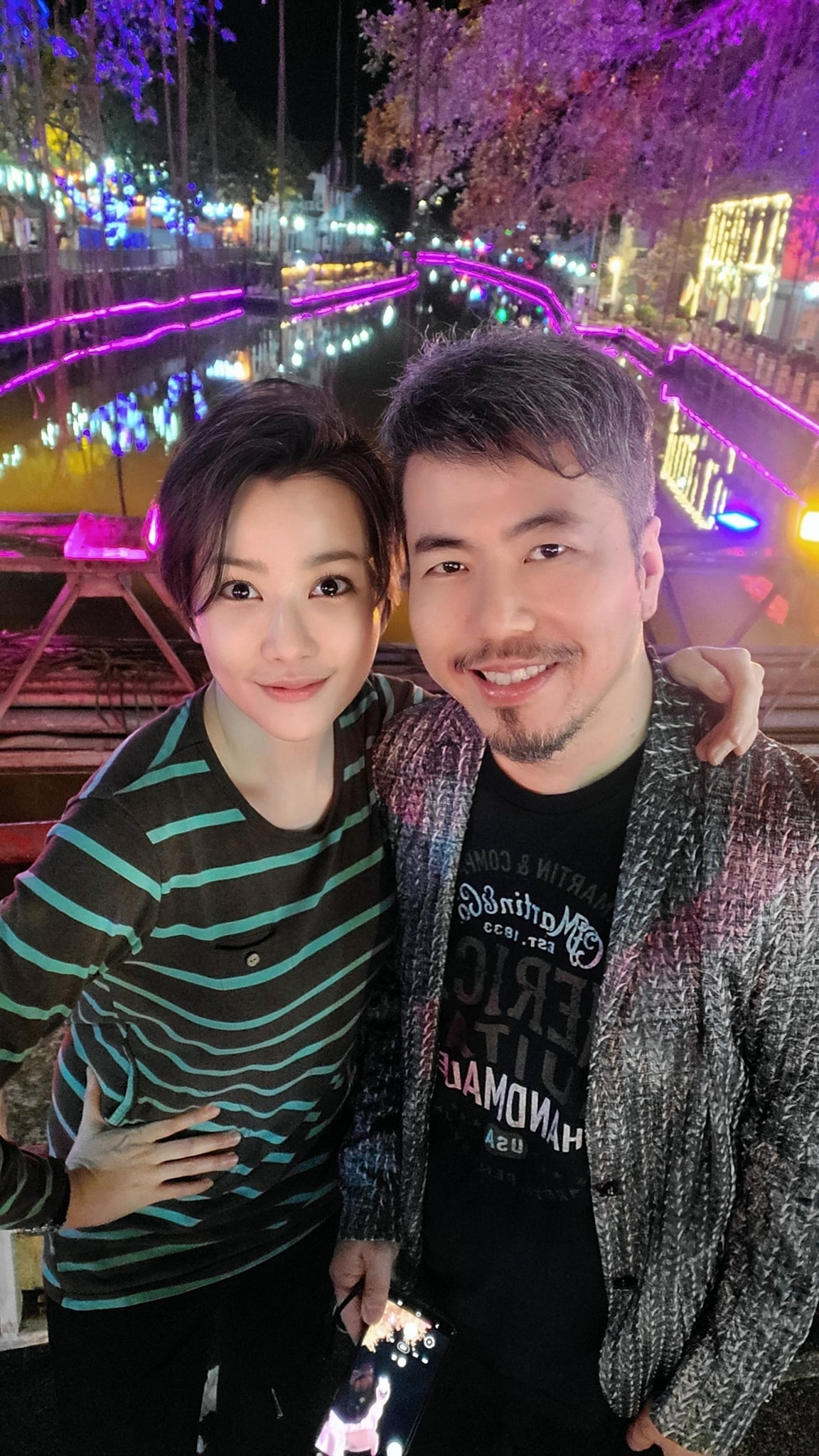 黄国伦现身古城 妙把马六甲河比喻成爱河