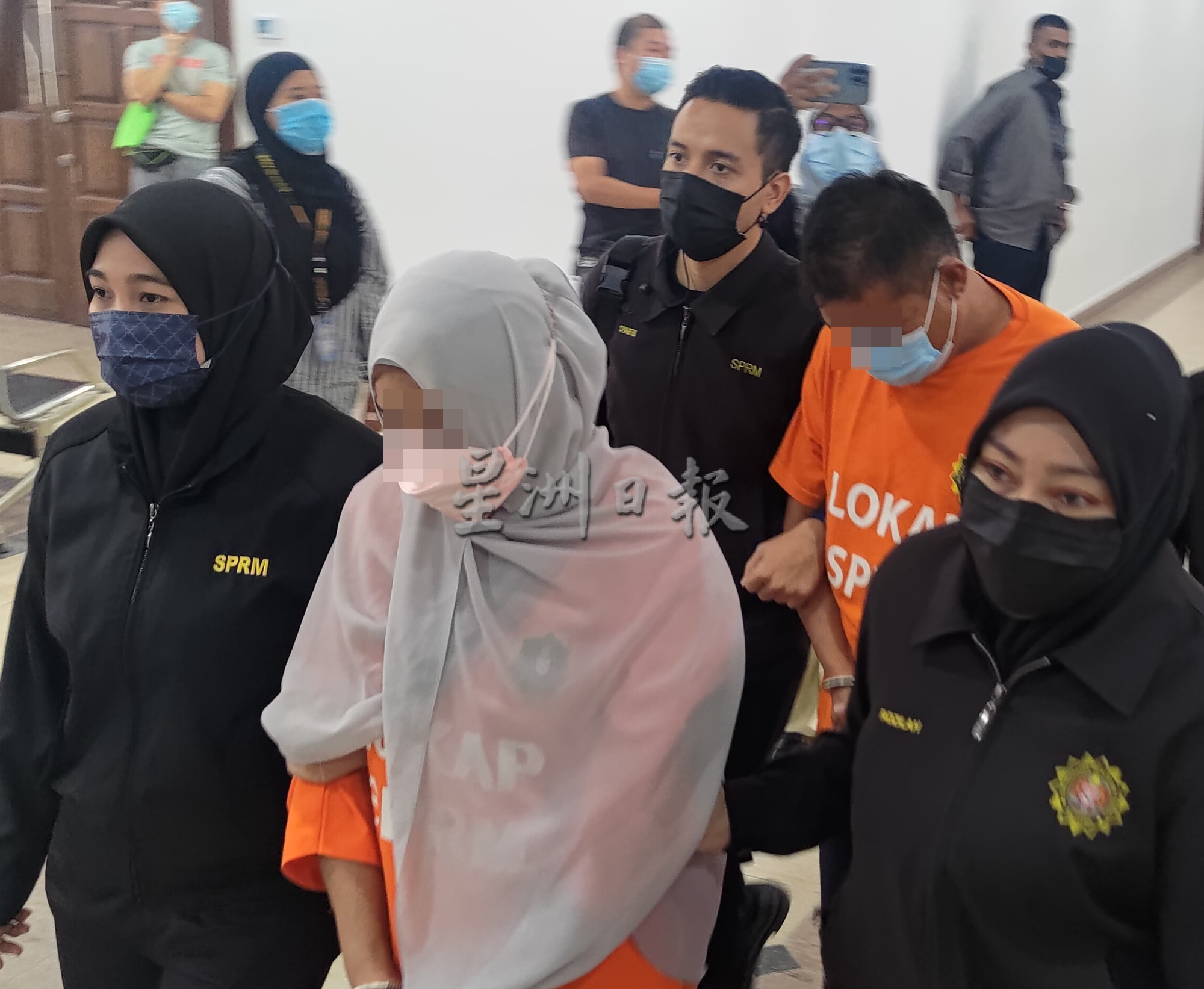 反贪会雷霆取缔贿赂海上作业,3政府机构9官员涉贪被捕