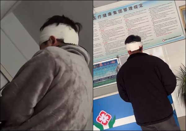 (有视频)新婚7天把老公打破头送医 老婆自豪“超常发挥”呛:还敢提要求