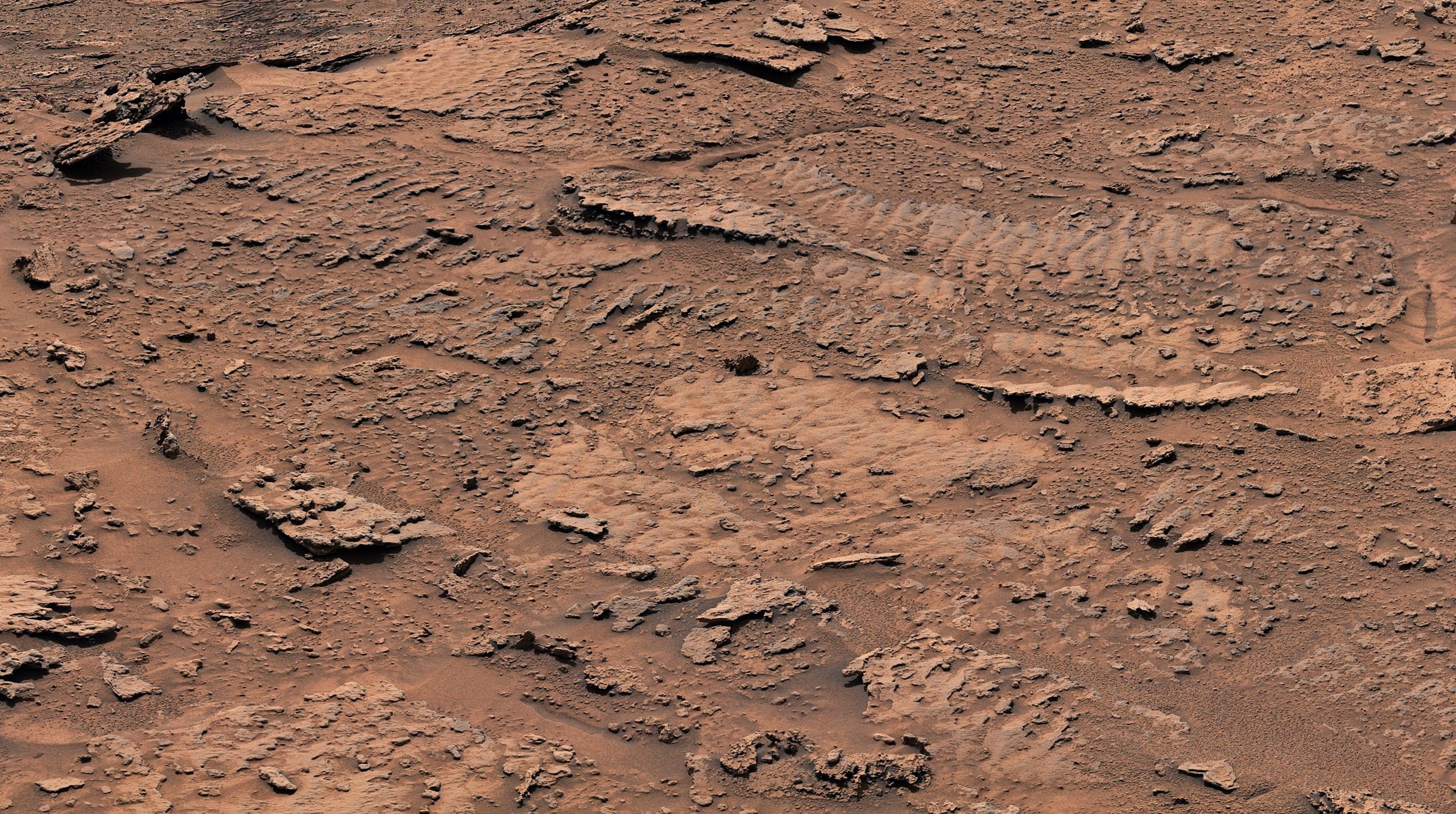 NASA好奇号惊人发现! “火星曾有湖泊”最明确证据曝光