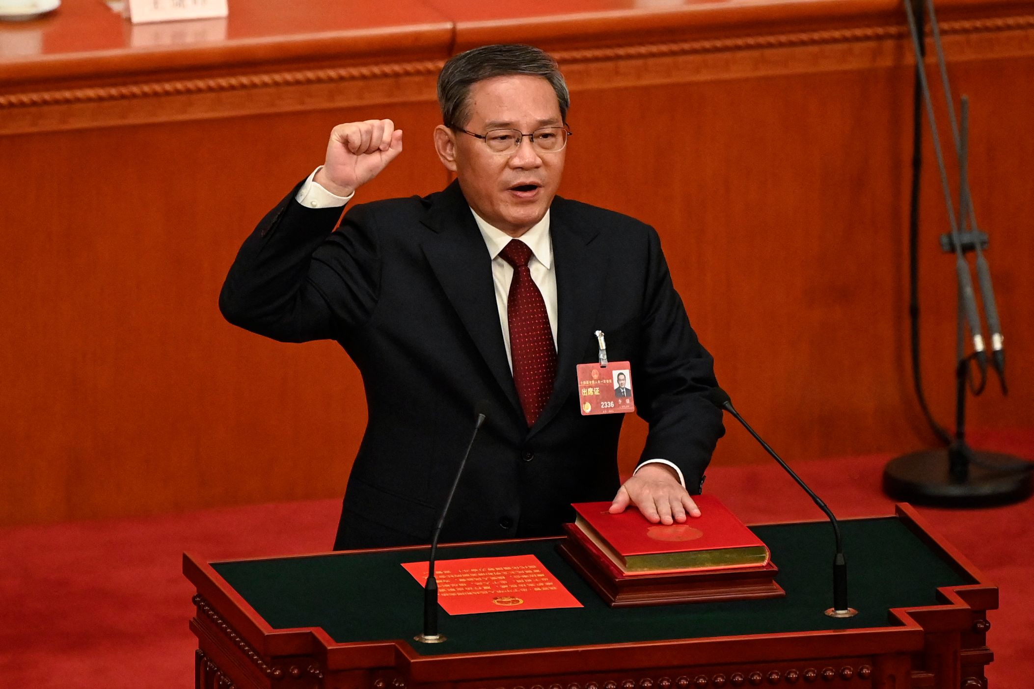 习近平李强 China Congress
