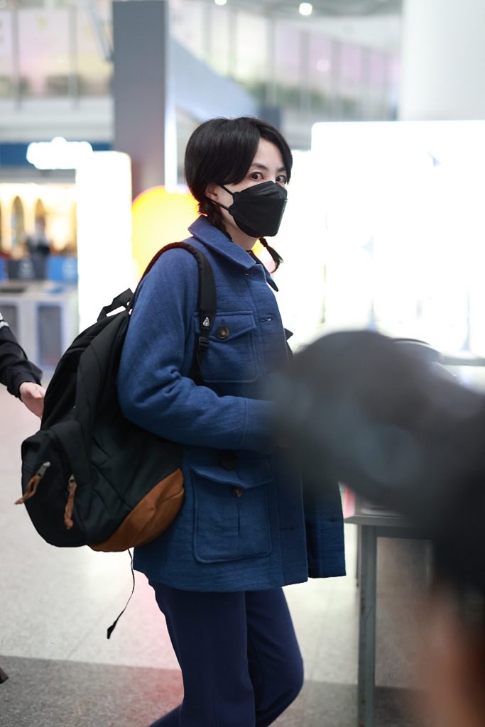 王菲纯粹陪谢霆锋回港 机舱内甜蜜互动