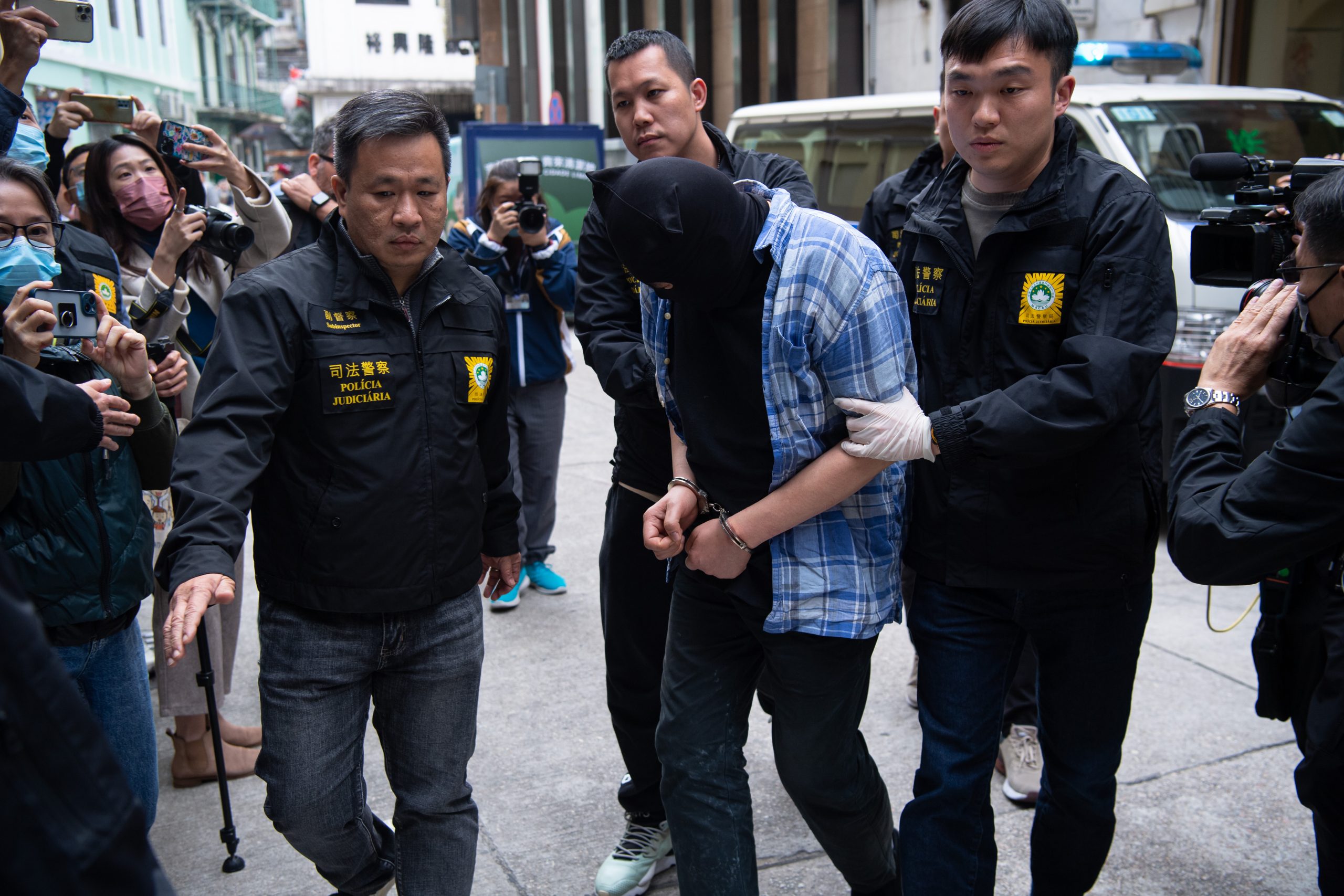 看世界/澳门中区宾馆女尸案一港男被捕