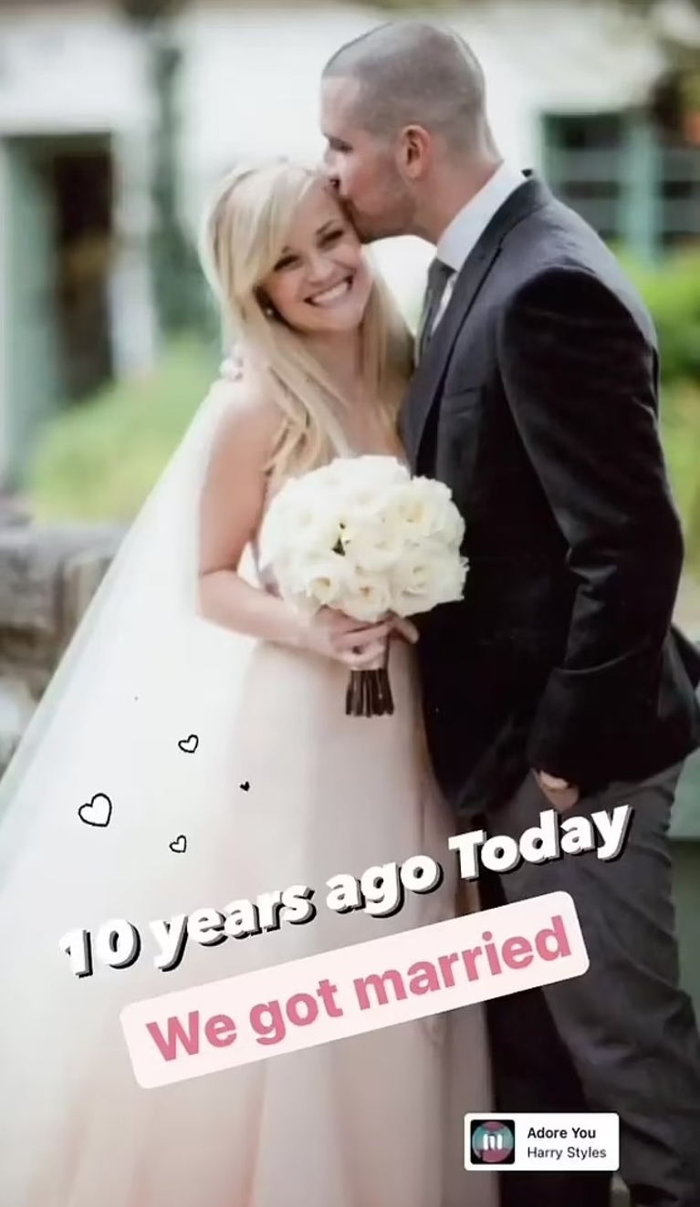 莉丝韦花斯本宣布离婚第2任老公 结婚12周年前夕抛震撼弹
