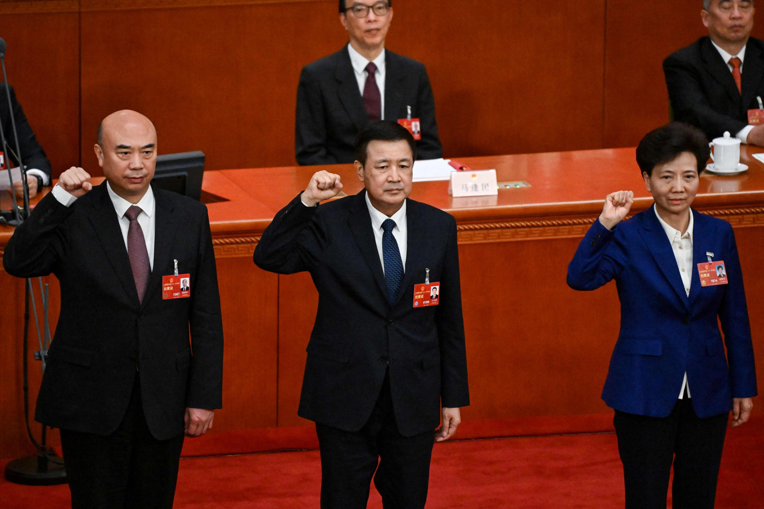 谌贻琴当选国务委员 为中共党和国家唯一女性领导人