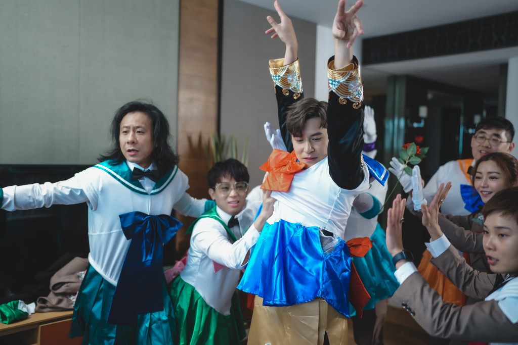 反串美少女战士闯关 陈家乐连诗雅含泪宣誓