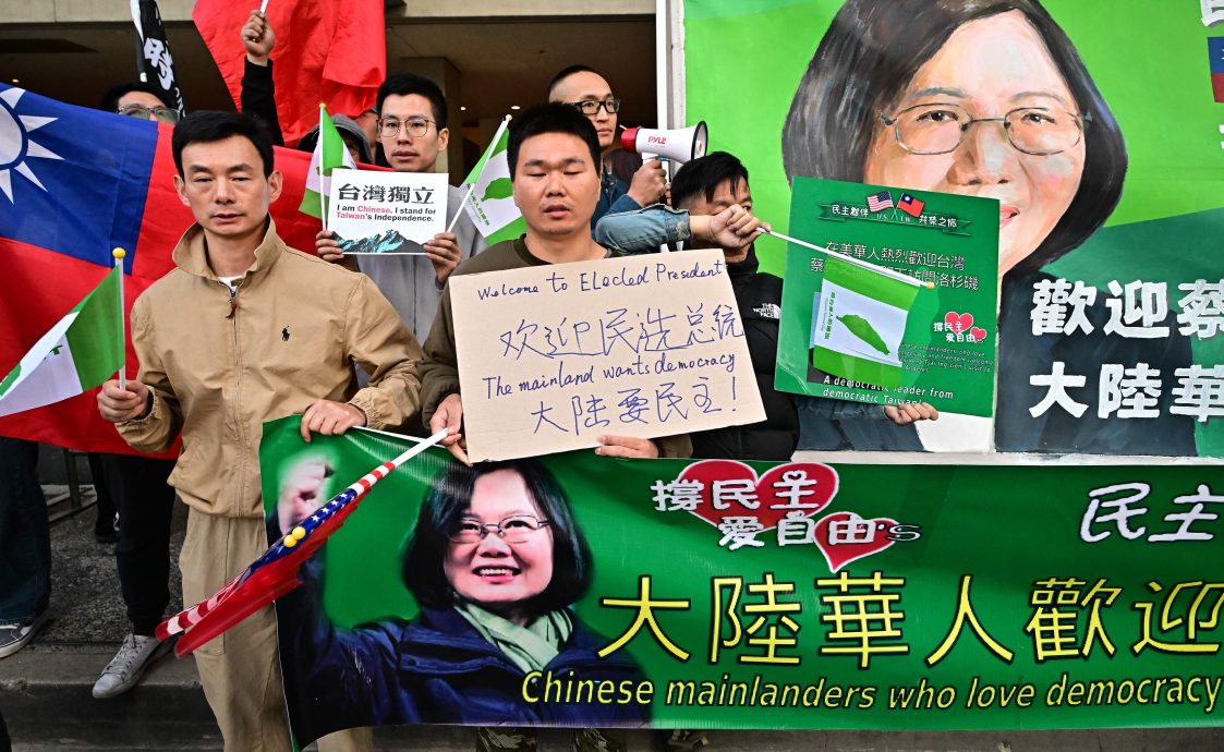 美议员晤蔡英文前 收华使馆电邮警告