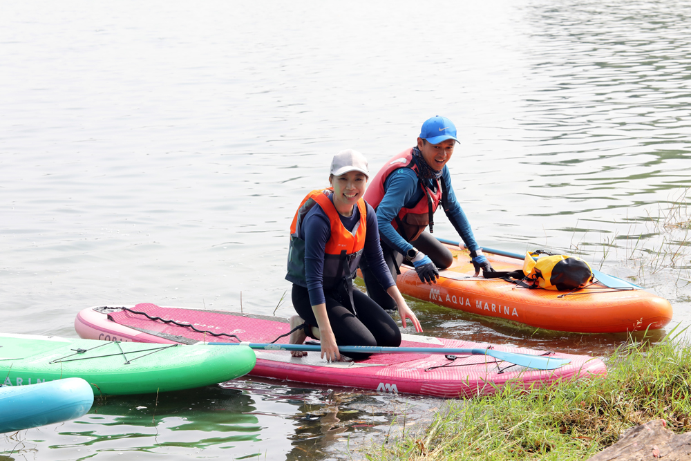 可以站着、躺着、跪着玩的立桨运动(SUP,Stand Up Paddle)