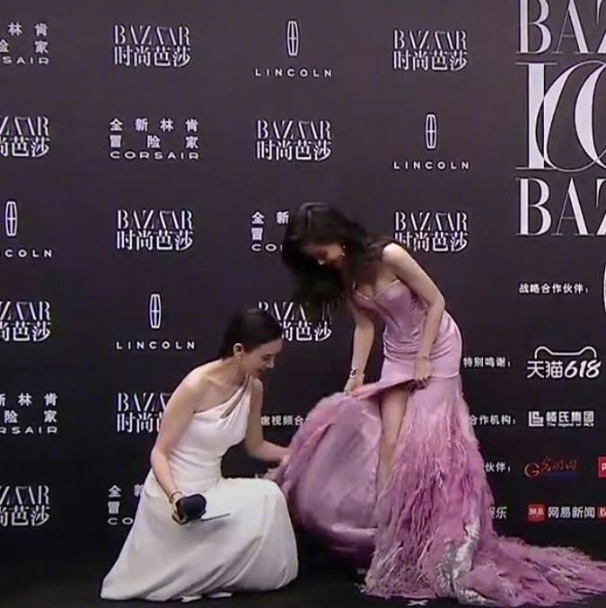 时尚芭莎派对|杨幂没来上了热搜 李晓峰评论区沦陷
