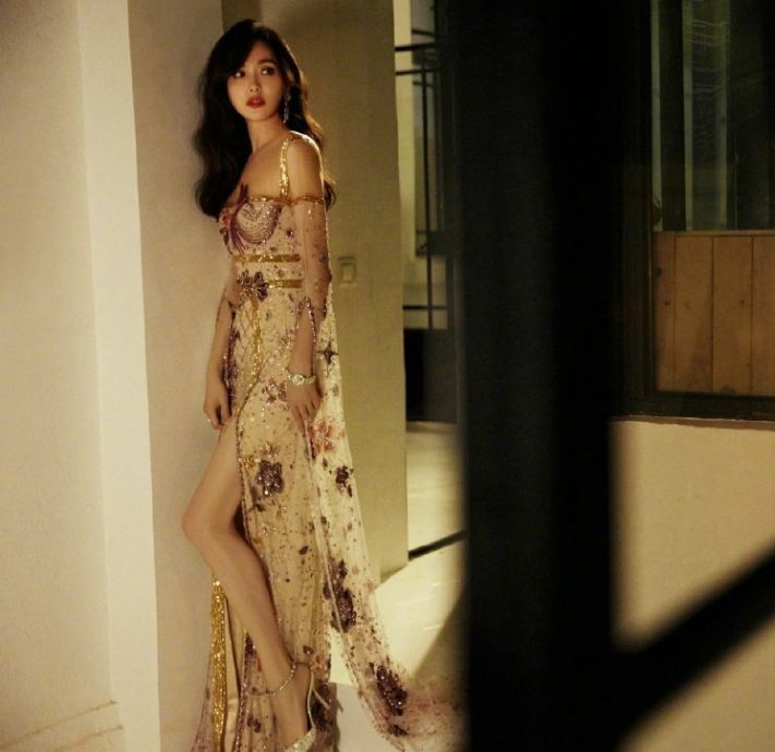 芭莎派对座位亮点|赵丽颖坐主位领年度演员 Angelababy咖位偶像派