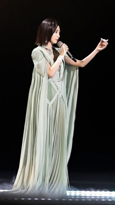 Ella登《乘风》飙唱《恋人未满》登冠 高圆圆制图为贾静雯打Call