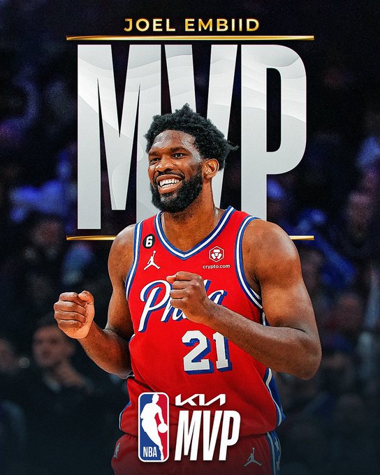 NBA| 力压约科奇 字母哥 恩比德首膺常规赛MVP