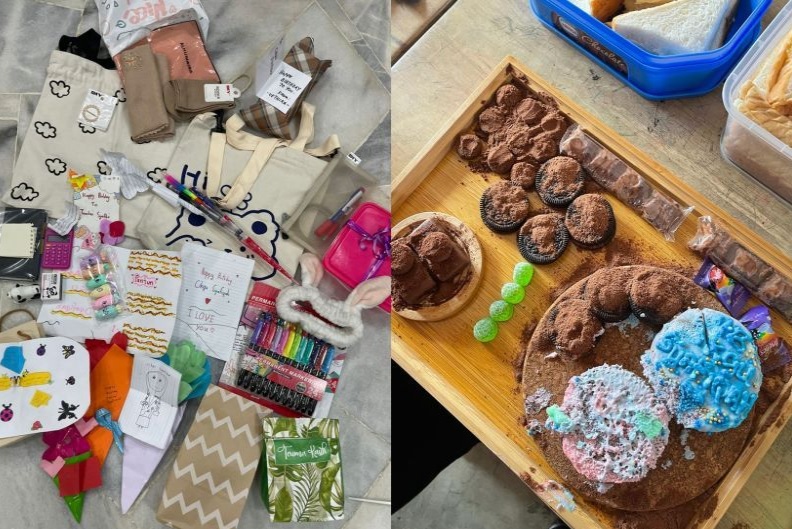 小学生惊喜办生日会 老师:太感动和幸福
