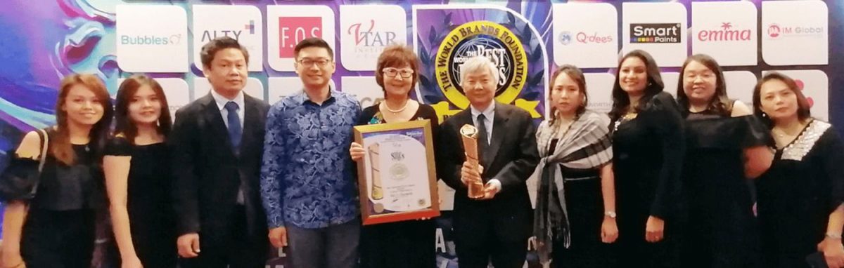 拉曼技职学院荣获The BrandLaureate中小企最佳品牌教育奖