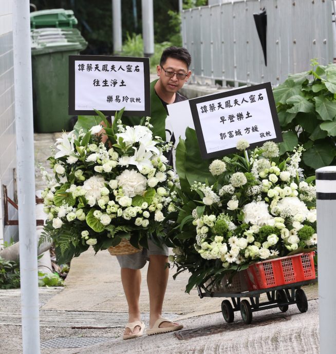港名媛碎尸案| 蔡天凤今日设灵 郭富城方媛花牌致哀