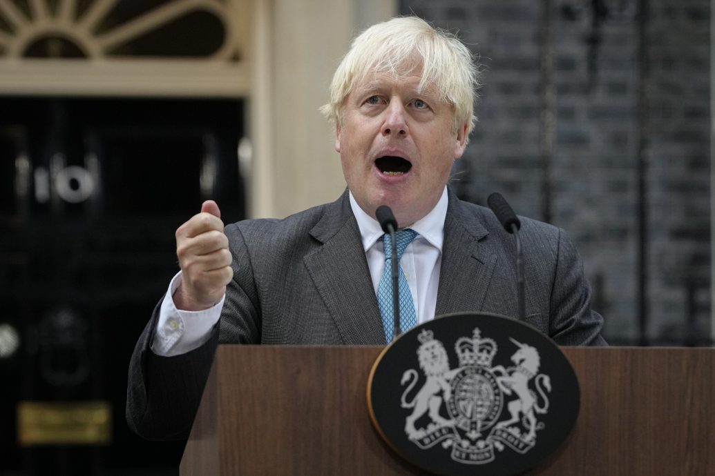 英前首相约翰逊辞国会议员!因“派对门”恐遭停权惩戒 痛批被“赶走”