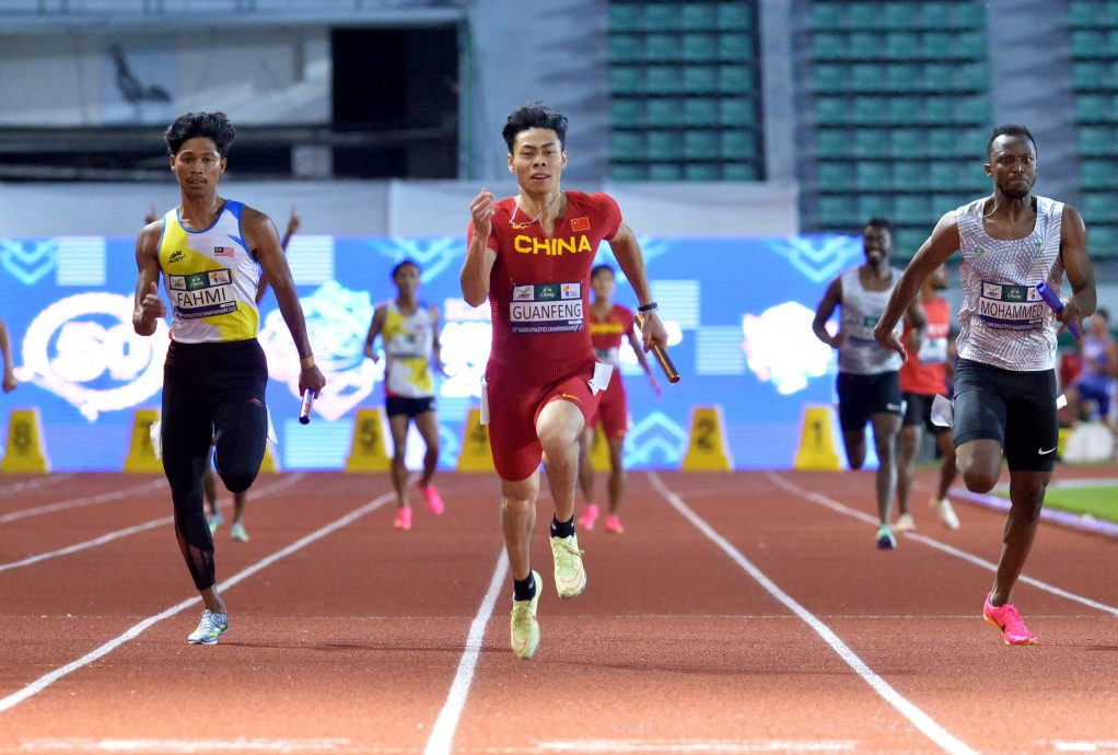 2023亚洲田径锦标赛| 大马男4x100接力居第6 乌玛无缘男400公尺决赛