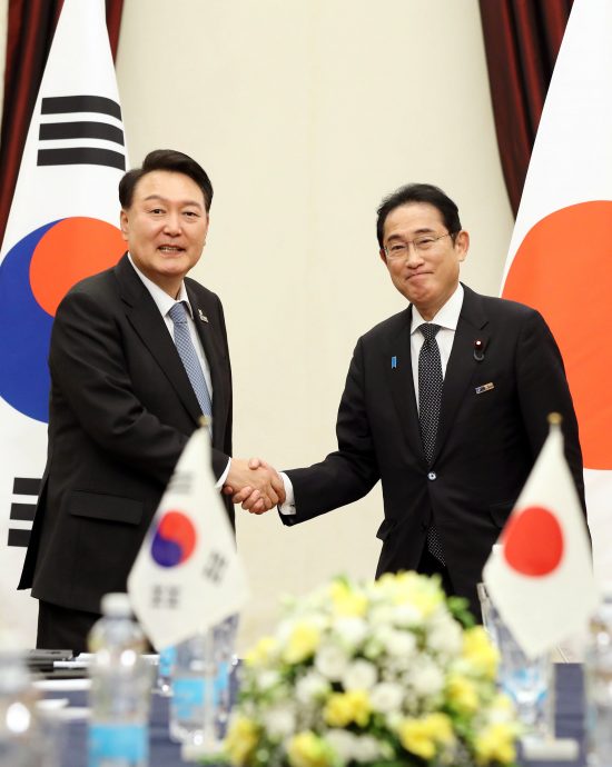 北约峰会与韩总统会谈 日相:不让超标核废水排海