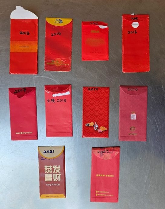 每年包红包缅怀去世兄 10年大红包捐老人院