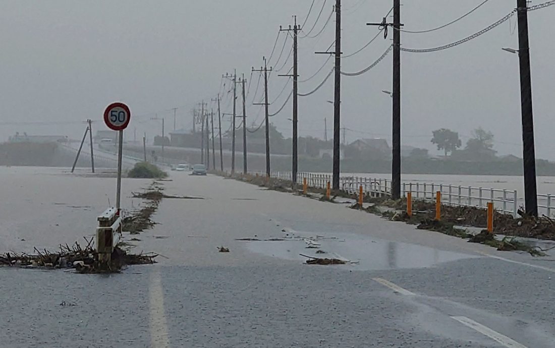 看世界/ 梅雨袭日本岛根县 当局对37万人发布避难指示