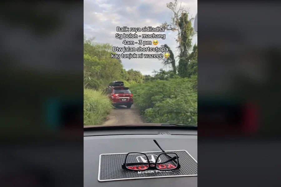 视频|回乡走捷径被带进森林 女子:“Waze带我去冒险”