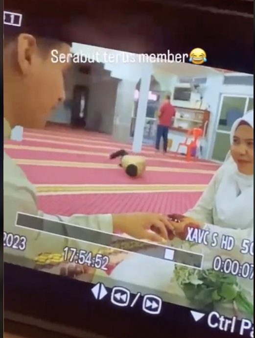 视频|新人戴戒指小孩翻滚抢镜 摄影师抓狂“做剪辑会疯掉!“