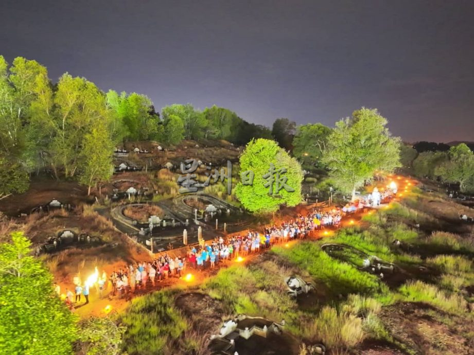 (大北马)夜游义山拜祭,去除霉运求平安