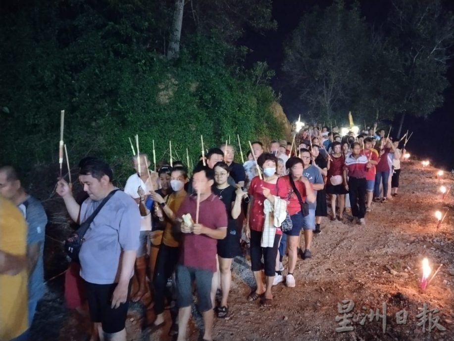 (大北马)夜游义山拜祭,去除霉运求平安