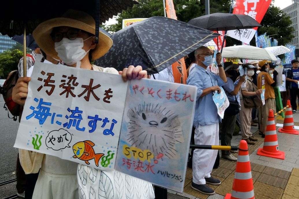 日本确定排水 香港敲定禁令 中国:严正交涉