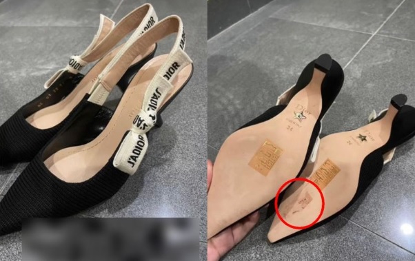 视频|用双面胶贴Dior鞋底 商家:印迹除不掉 赔了RM4900
