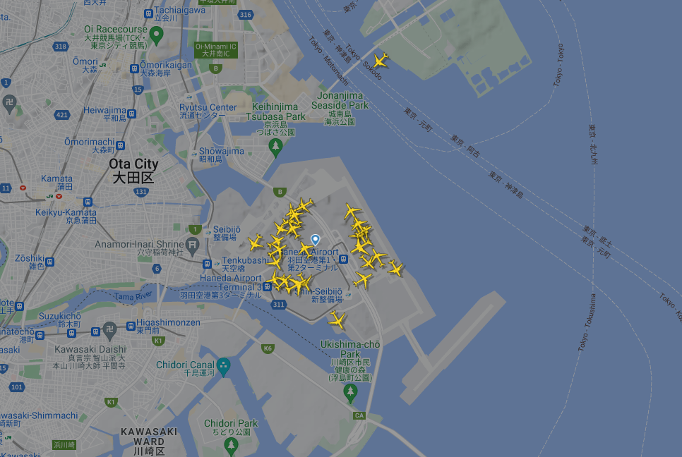 东京航空交管部“系统大当机”! 羽田机场多航班延误